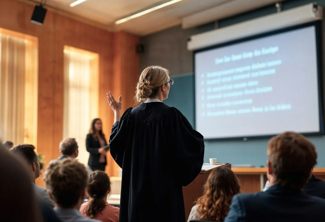 Porträt einer Richterin zum Internationalen Tag der Richterinnen
